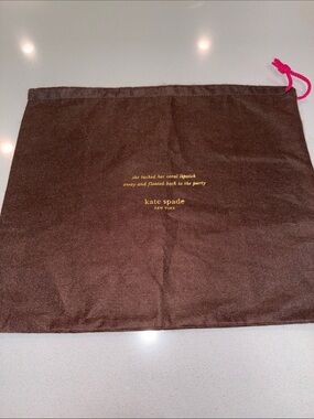 kate spade handbag dustcover